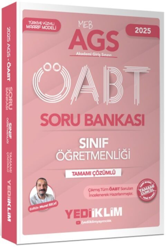 MEB-AGS ÖABT Kitapları,Soru Bankası, - Yediiklim Yayınevi - Yediiklim 