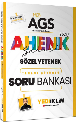 MEB-AGS Hazırlık,AGS Soru Bankası, - Yediiklim Yayınları - Yediiklim Y