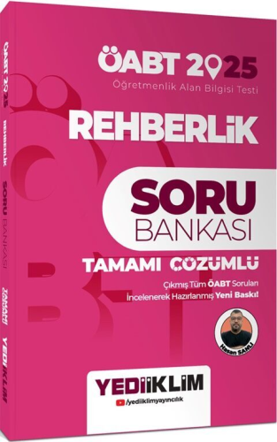 Yediiklim Yayınları 2025 ÖABT Rehberlik Tamamı Çözümlü Soru Bankası Ha