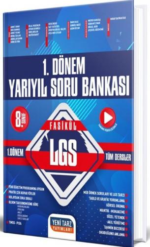 Yeni Tarz Yayınları 8. Sınıf LGS 1. Dönem Yarıyıl Soru Bankası Komisyo