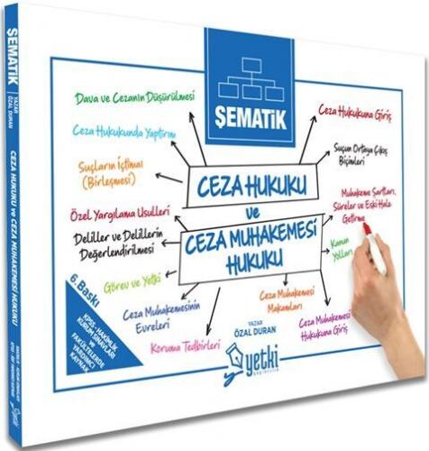 Yetki Yayınları Şematik Ceza Hukuku Ceza Muhakemesi Hukuku Özal Duran