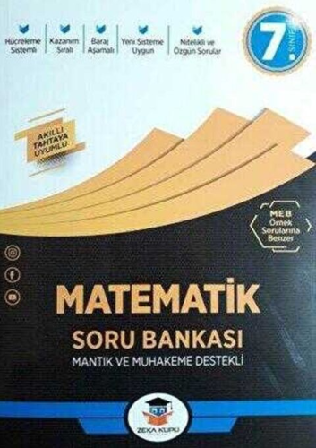 Zeka Küpü Yayınları 7. Sınıf Matematik Soru Bankası Komisyon