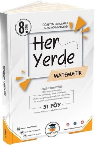 Zeka Küpü Yayınları 8. Sınıf Her Yerde Matematik 51 Föy Komisyon