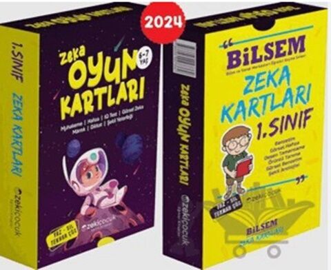 Zeki Çocuk 1. Sınıf Bilsem Zeka Kartları Komisyon