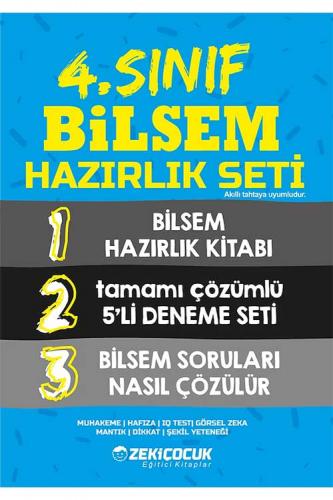 Zeki Çocuk 4. Sınıf Bilsem Hazırlı Seti Komisyon