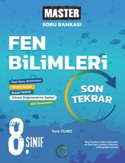 Okyanus Yayınları 8. Sınıf Fen Bilimleri Master Son Tekrar Soru Bankas